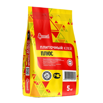 Плиточный клей "Плюс" 5 кг
