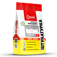 Штукатурка цементная "Фасадная" 5 кг