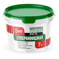 Шпатлевка готовая "Суперфинишная" паста 7 кг