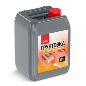 Грунтовка "Глубокого проникновения" 10 литров