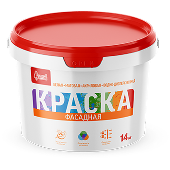 Краска "Фасадная" 14 кг