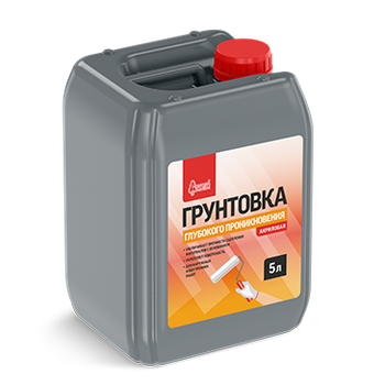 Грунтовка "Глубокого проникновения" 5 литров