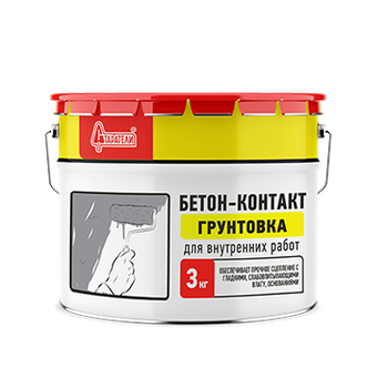 Грунтовка "Бетон-контакт" 3 кг