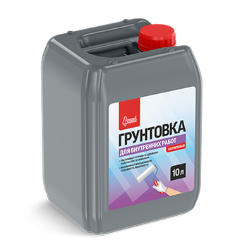 Грунтовка "Для внутренних работ" 10 литров