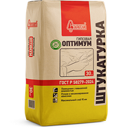 Штукатурка гипсовая "Оптимум" 30 кг