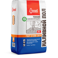 Наливной пол "Тонкий" самонивелирующийся 25 кг